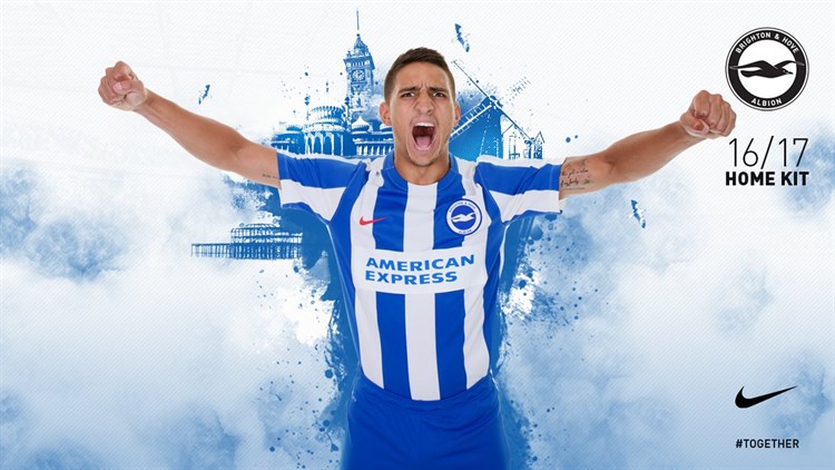 Brighton -thuis -shirt -2016-2017