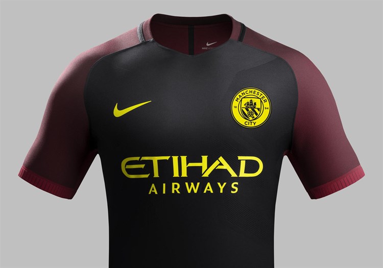 Loodgieter tentoonstelling Onrustig Manchester City uitshirt 2016-2017 - Voetbalshirts.com