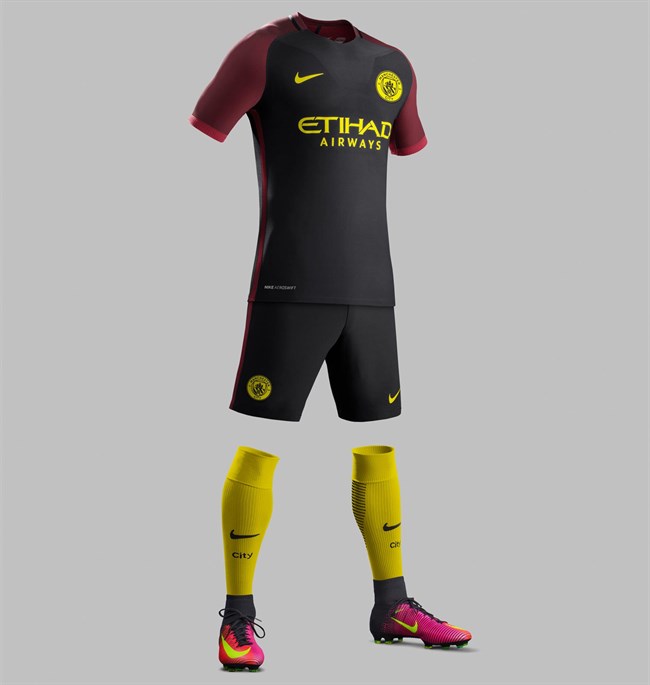 Loodgieter tentoonstelling Onrustig Manchester City uitshirt 2016-2017 - Voetbalshirts.com