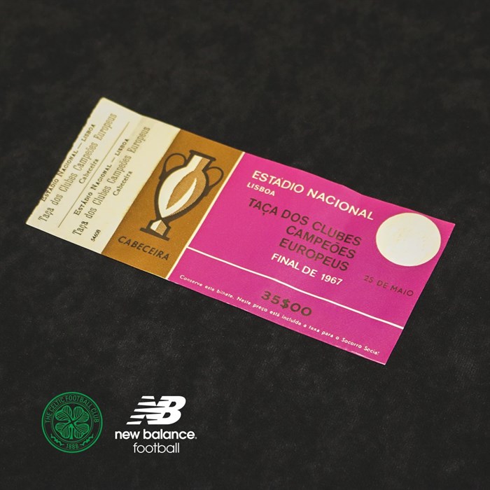 Celtic -ticket -finale -europa -cup -1967