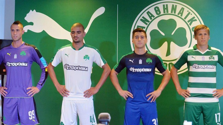 Panathinaikos -voetbalshirts -2016-2017