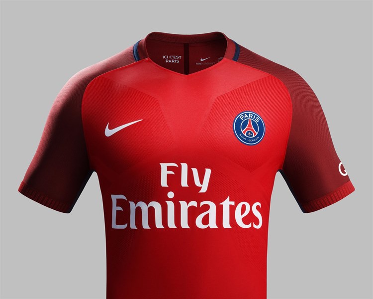 Paris -saint -germain -uitshirt -2016-2017-nike