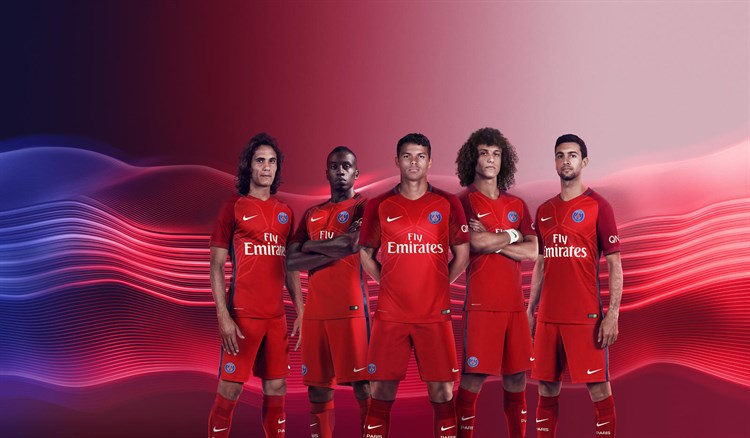 Paris -saint -germain -uitshirt -2016-2017