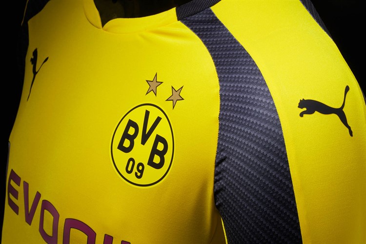 Borussia Dortmund Champions League Thuisshirt 2016-2017 3