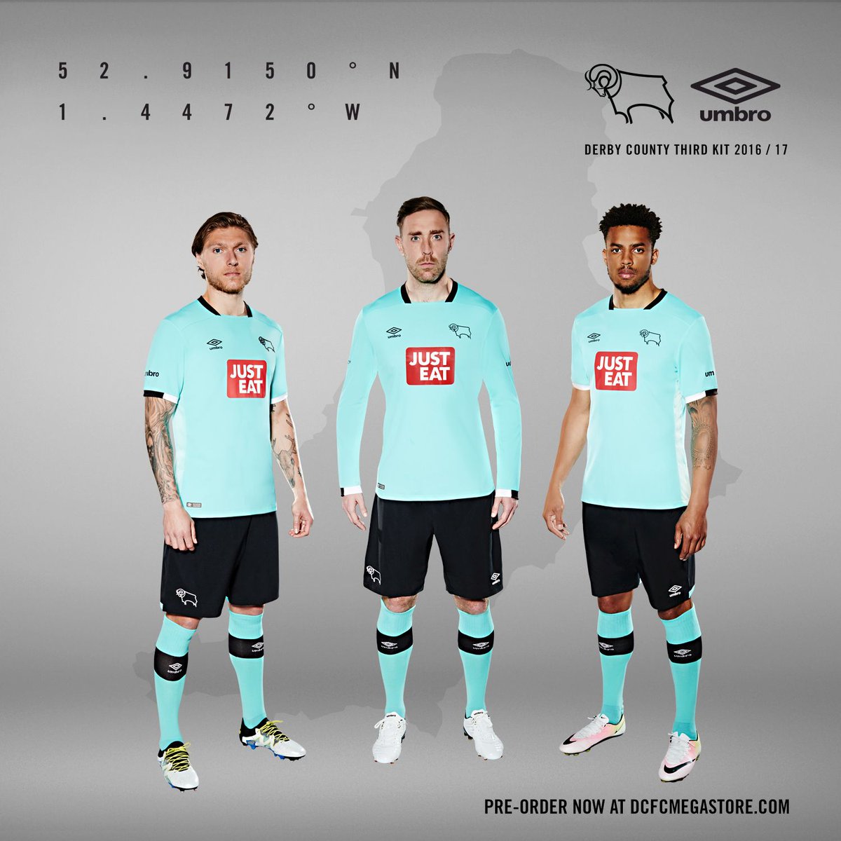 Derby County 3e Shirt 2016-2017