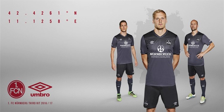 1. Fc Nürnberg 3e Shirt 2016-2017