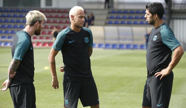 Barcelona -Champions -League -training -shirt -2016-2017