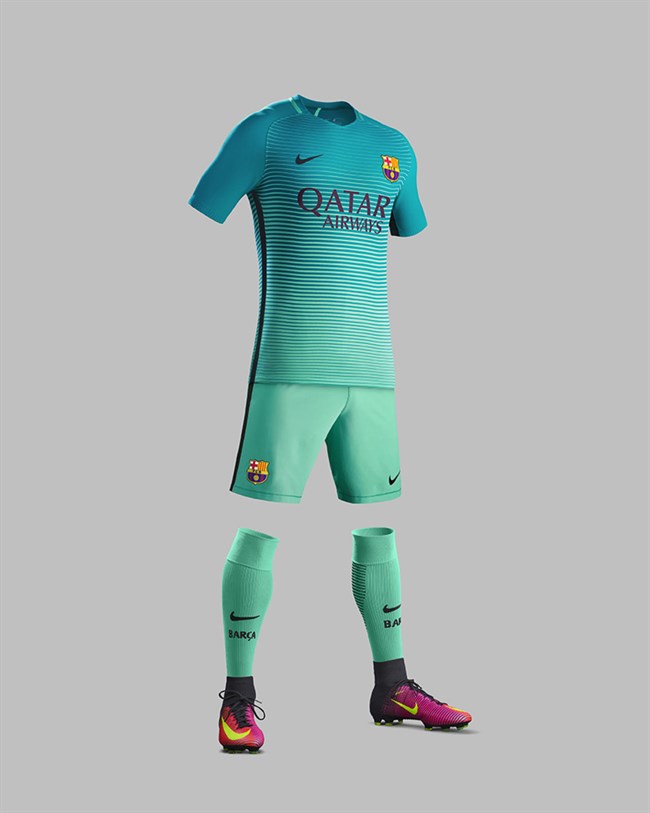 erger maken Prelude cijfer Barcelona 3e shirt 2016-2017 - Voetbalshirts.com