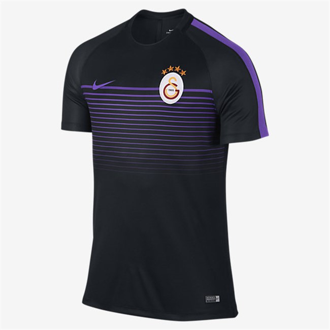 Zwart -paars -galatasaray -trainingsshirt -2016-2017