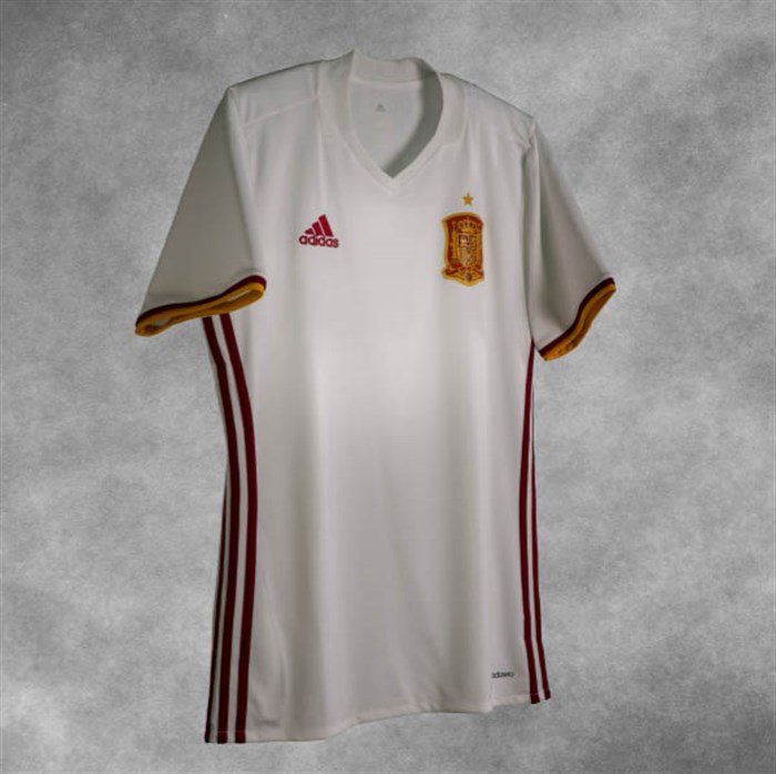 Spanje -uit -shirt -2017