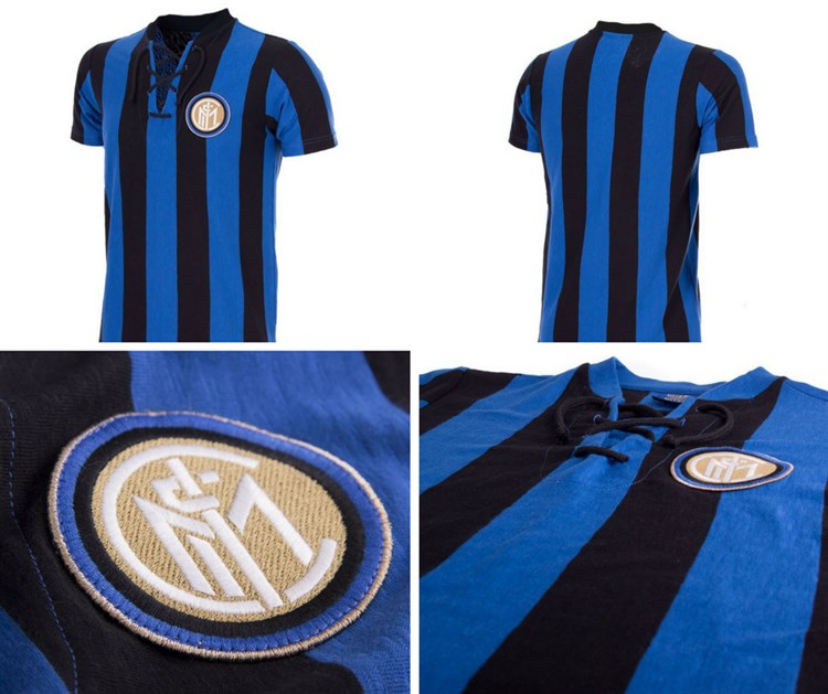 Inter -milan -retro -voetbalshirt