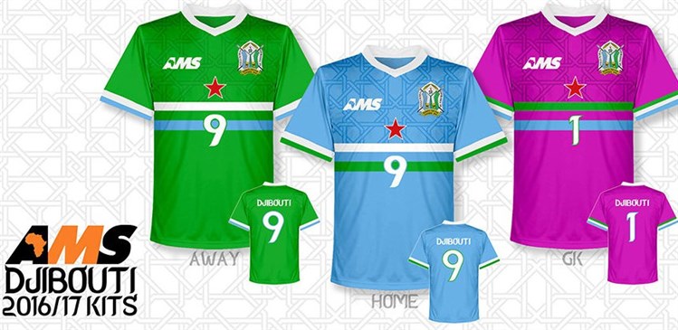 Djibouti -voetbalshirts -2016-2017