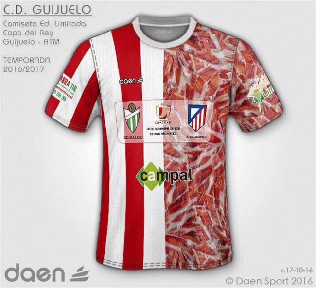Guijuelo -voetbalshirt -2017
