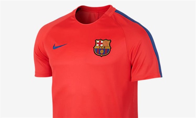 Barcelona -training -shirt -2017-sale
