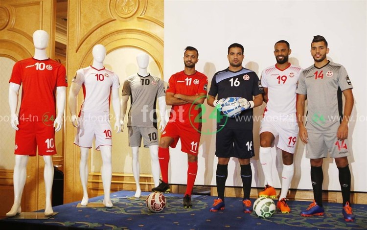 Tunesie -voetbalshirt -2017