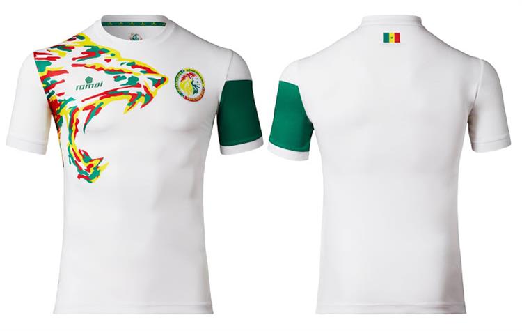 Senegal -thuis -shirt -2017-2018