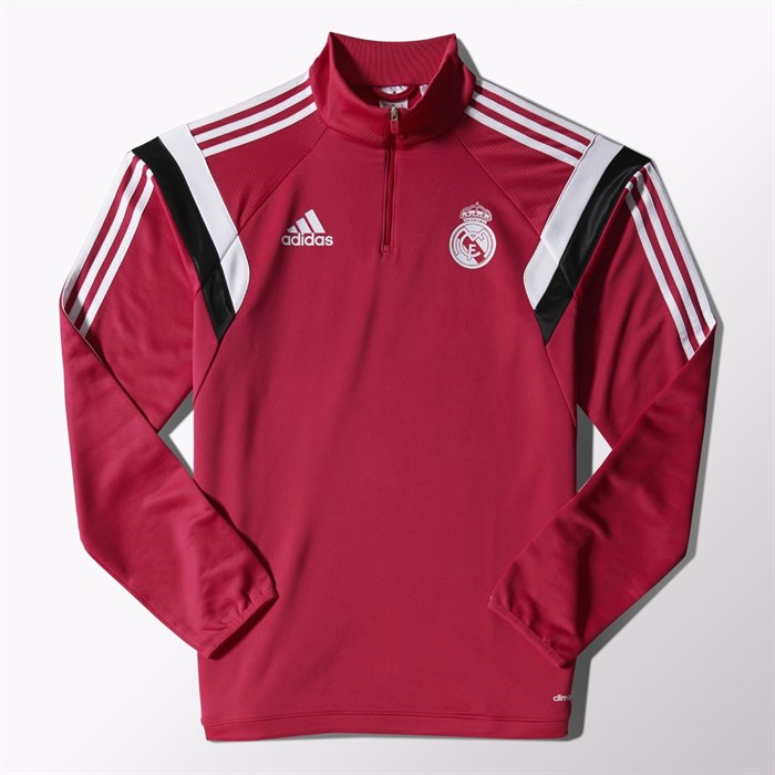 Roze Real Madrid Sweater Met Rits