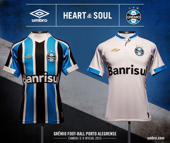 Gremio Voetbalshirts 2015 Umbro