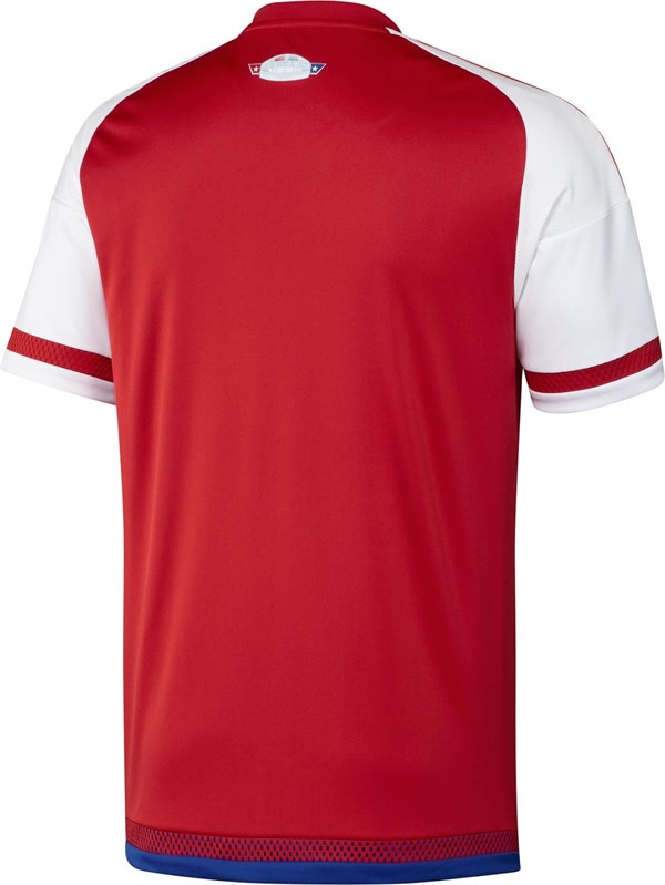 Paraguay Thuisshirt Achterkant 2015-2016