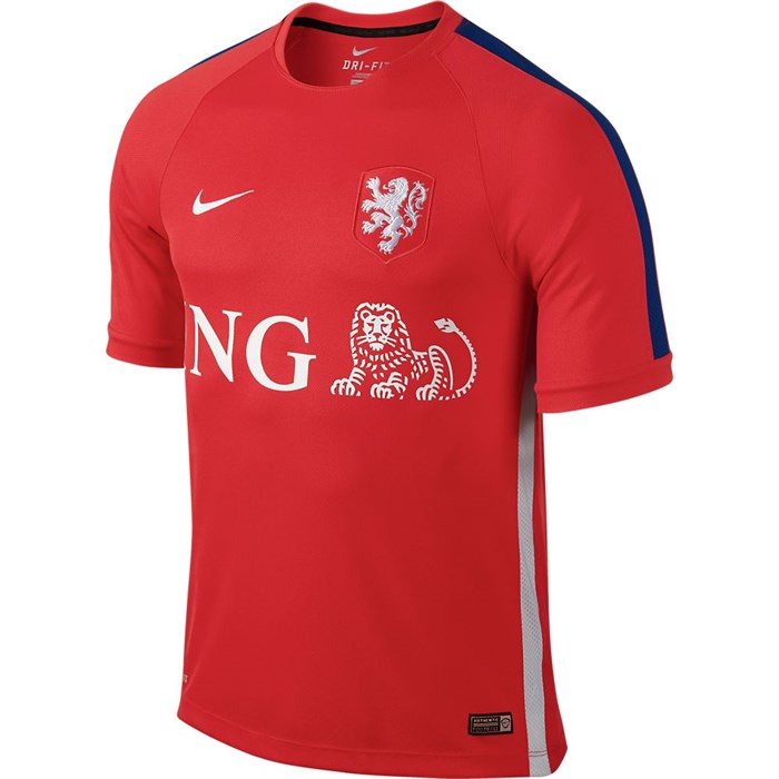 kop Belonend geur Rood Nederlands Elftal trainingsshirt 2015-2016