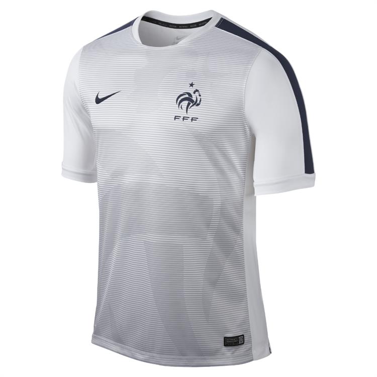 Frankrijk Pre Match Trainingsshirt 2015-2016