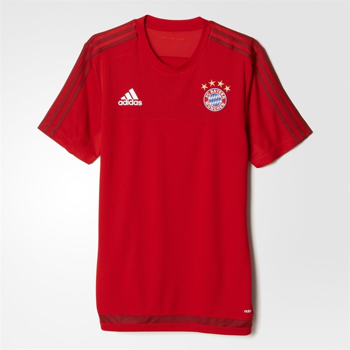 Rode -bayern -munchen -trainingsshirt -2015-2016