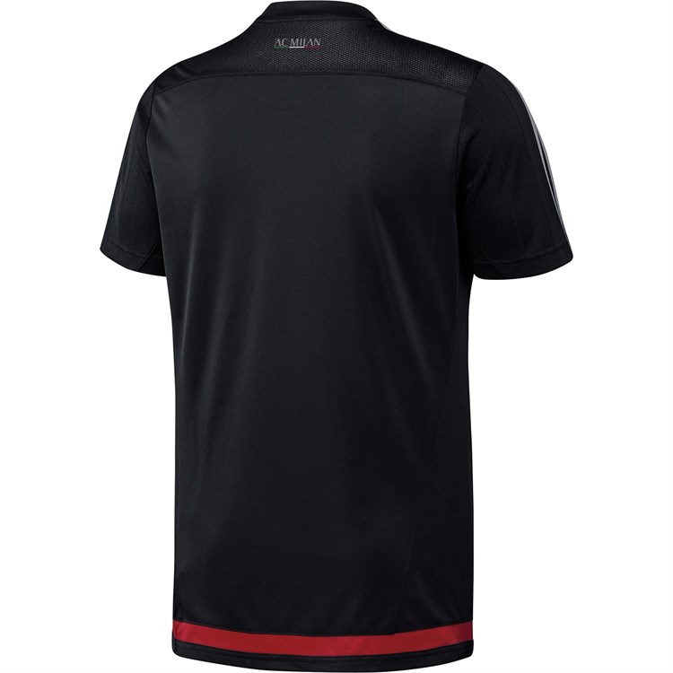 Zwart -AC-Milan -trainingsshirt -2015-2016