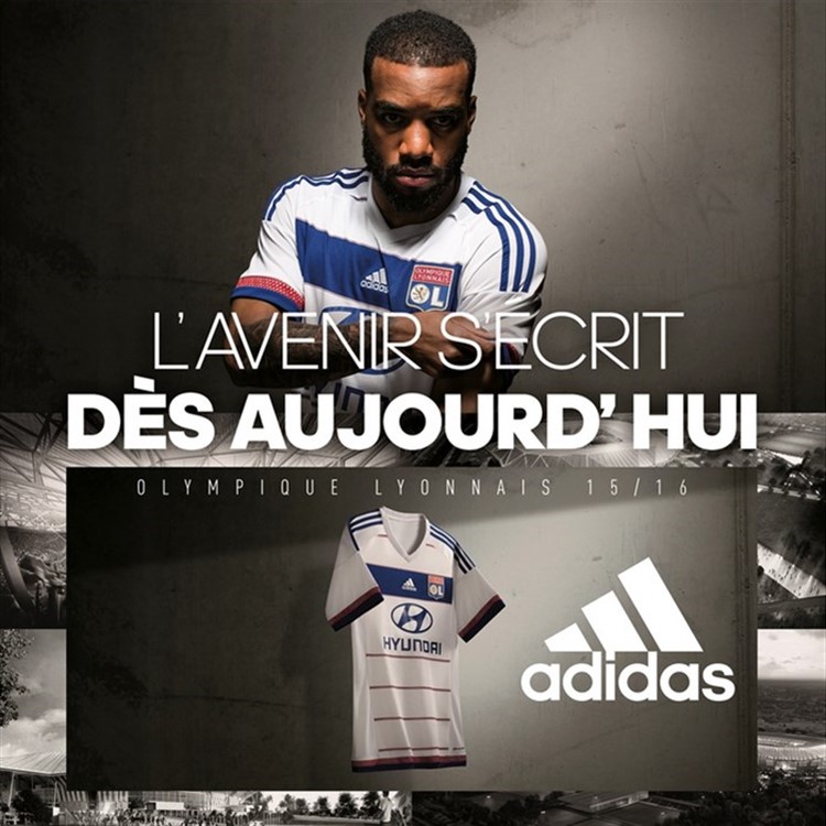 Olympique -Lyon -thuisshirt -2015-2016