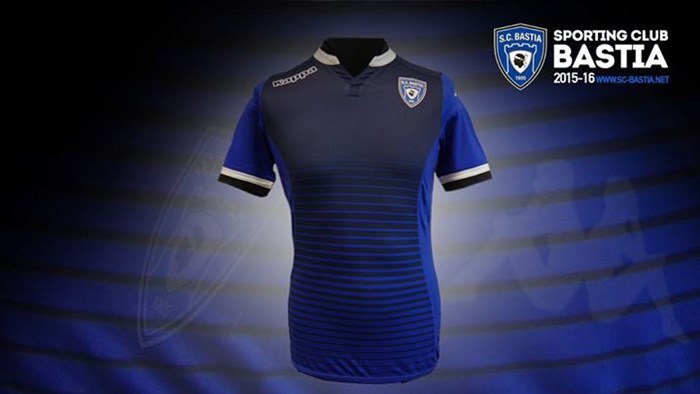 Maillot Bastia 2015-2016