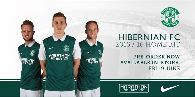 Hibernian -voetbalshirts -2015-2016