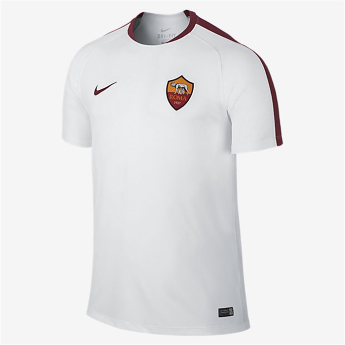 Witte -AS-Roma -trainingsshirt -2015-2016