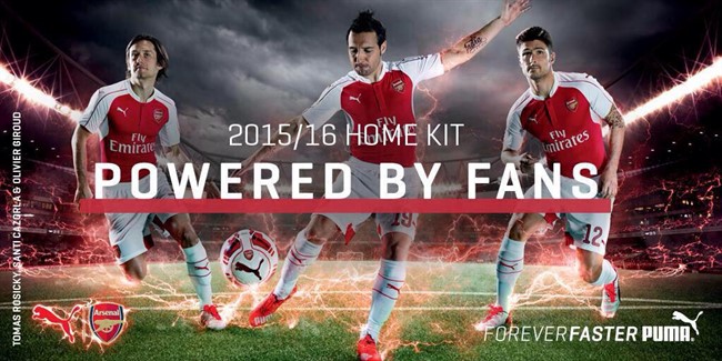 Arsenal FC Thuisshirt 2015-2016 2