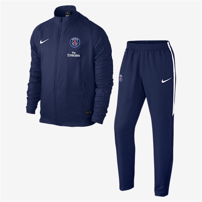 Blauw -paris -saint -germain -presenatiepak -2015-2016