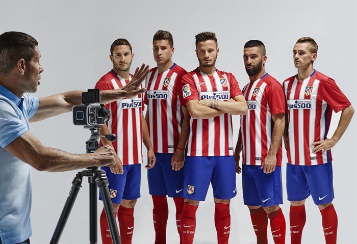 Atletico Madrid thuisshirt 2015-2016 Voetbalshirts.com