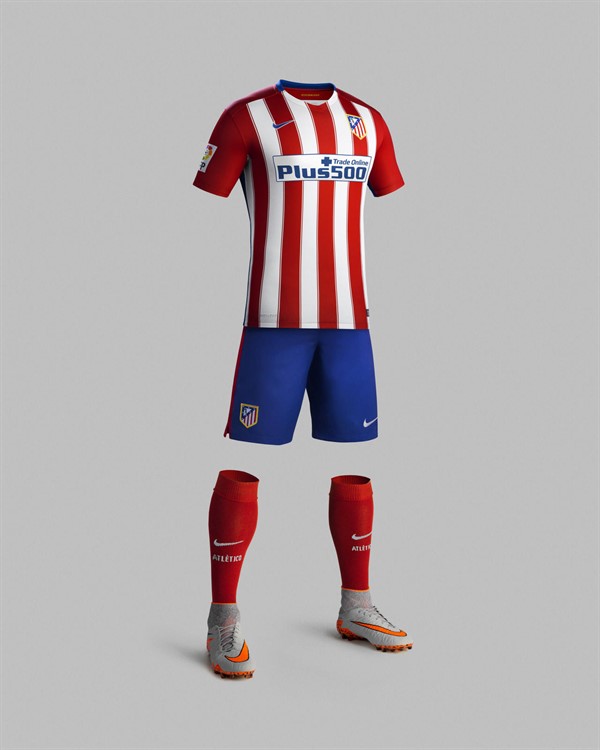 Transplanteren Premisse rib Atletico Madrid thuisshirt 2015-2016 - Voetbalshirts.com