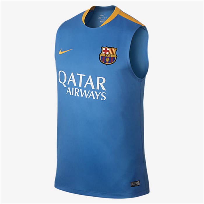 Sleeveless -barcelona -trainingsshirt -2015-2016 (1)