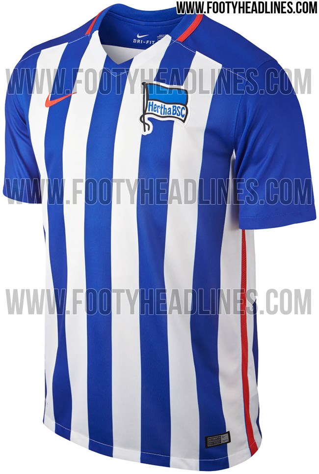 Hertha BSC Thuisshirt 2015-2016 (1)