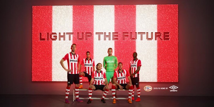 PSV thuisshirt 2015-2016 Umbro Voetbalshirts.com