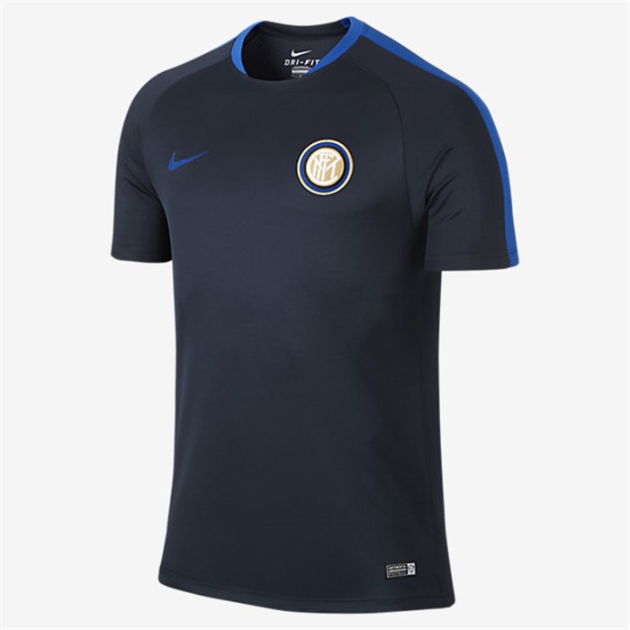 Blauw -Inter -Milan -trainingsshirt -2015-2016