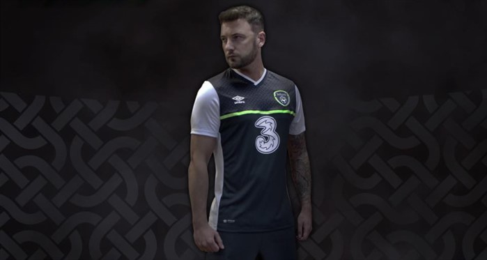 Ierland -uitshirt -2016-2017