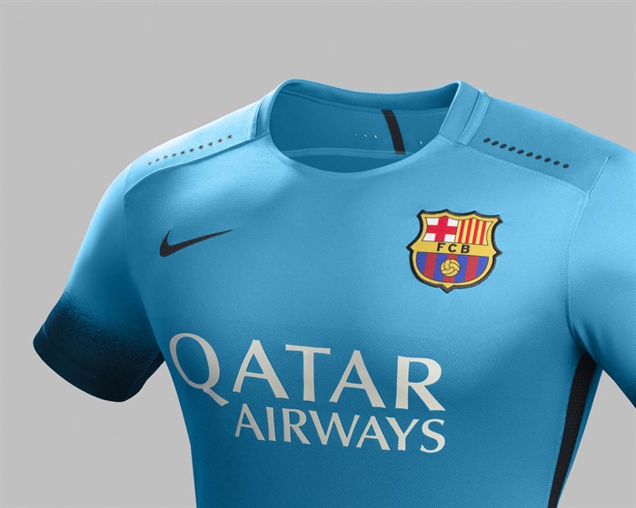 Oxide Blij leeftijd Barcelona 3e shirt 2015-2016 - Voetbalshirts.com