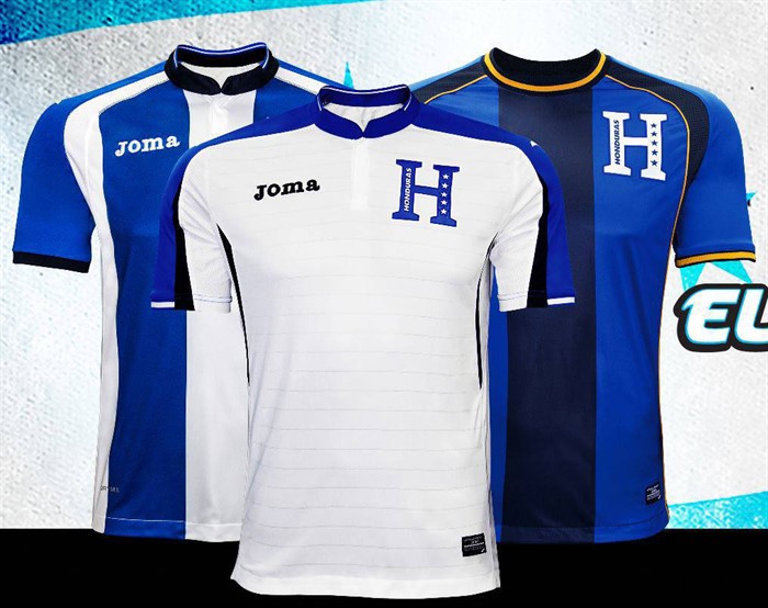 Honduras -voetbalshirt -2016-2017