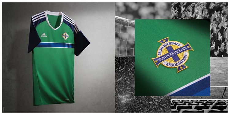 Adidas -noord -ierland -thuisshirt -euro -2016