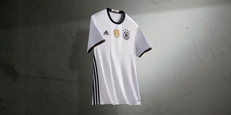 Duitsland -shirt -thuis -2016-2017