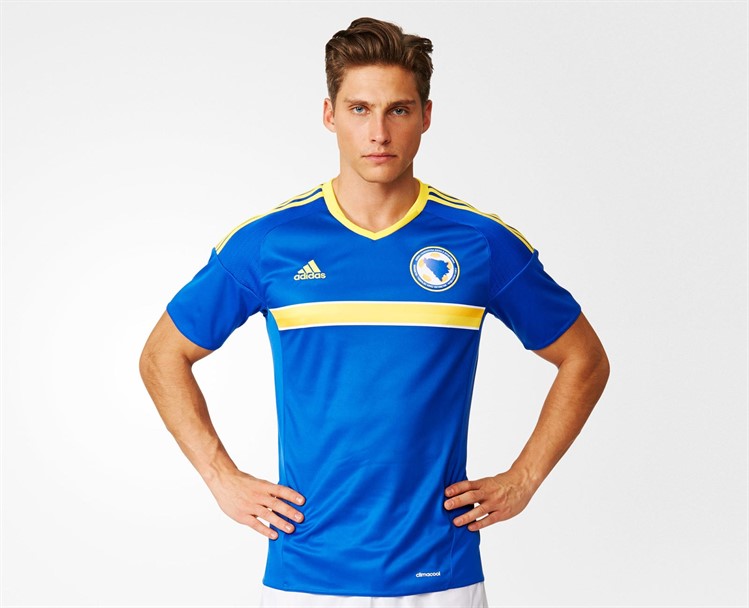 Bosnie -Herzegovina -voetbalshirt -2016-2017