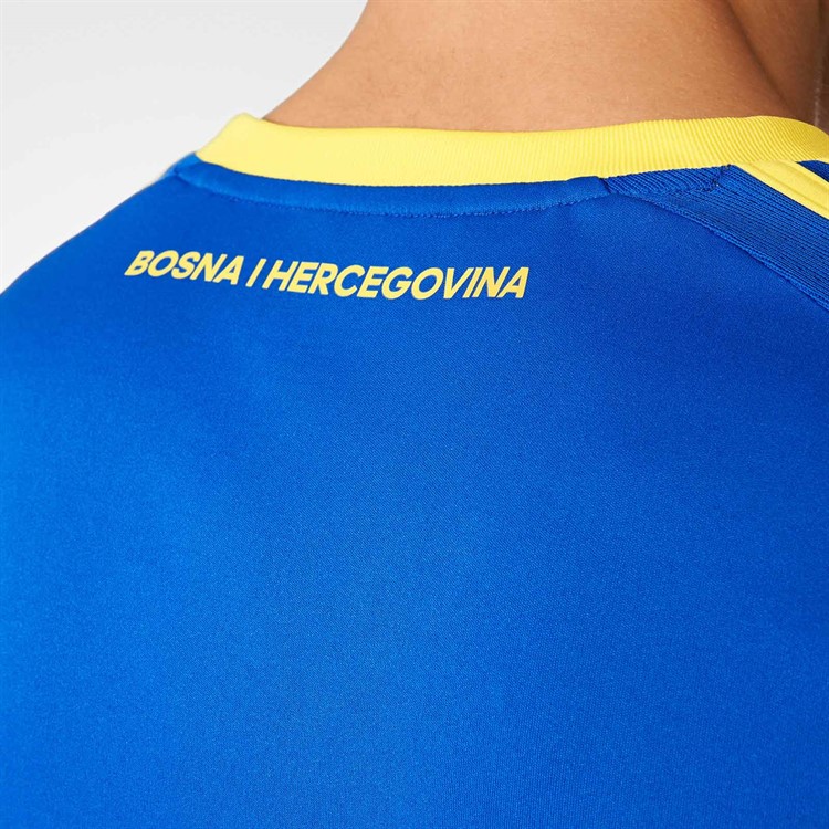 Achterkant -bosnie -voetbalshirt -2016-2017