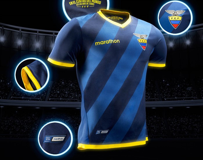 Ecuador -uitshirt -2016-2017