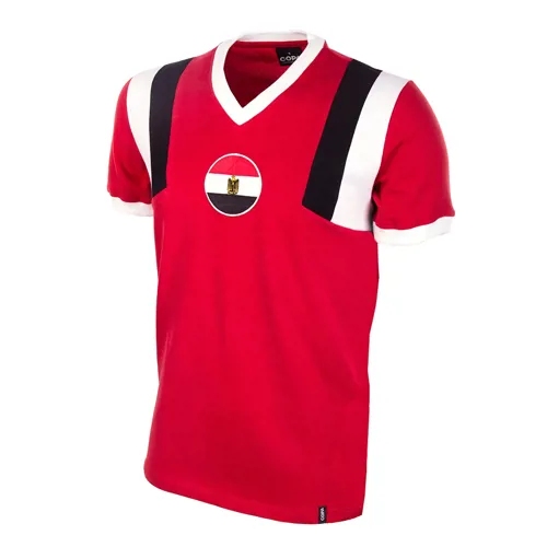 Egypte retro voetbalshirt jaren '80