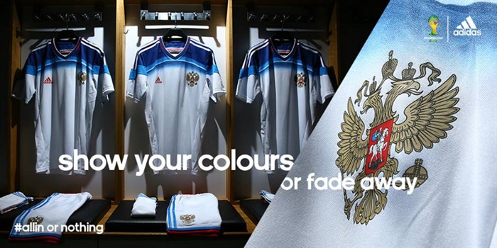 Rusland Away Shirt 2014-2015