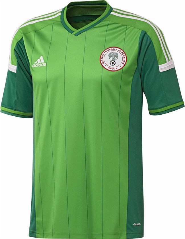 Nigeria Thuisshirt WK 2014 (1)